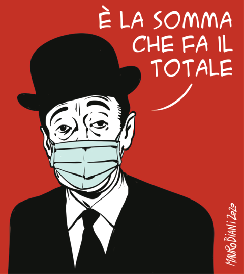 � la somma che fa il totale
