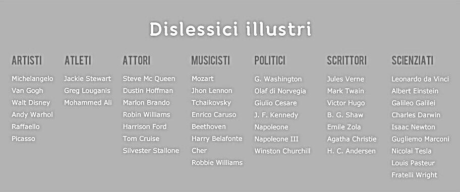 dislessia