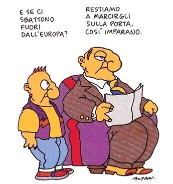 Italia fuori dall'Europa