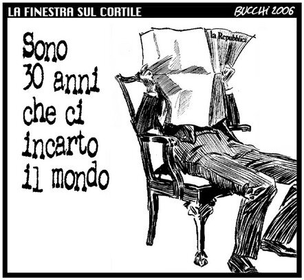 giornali illegibili